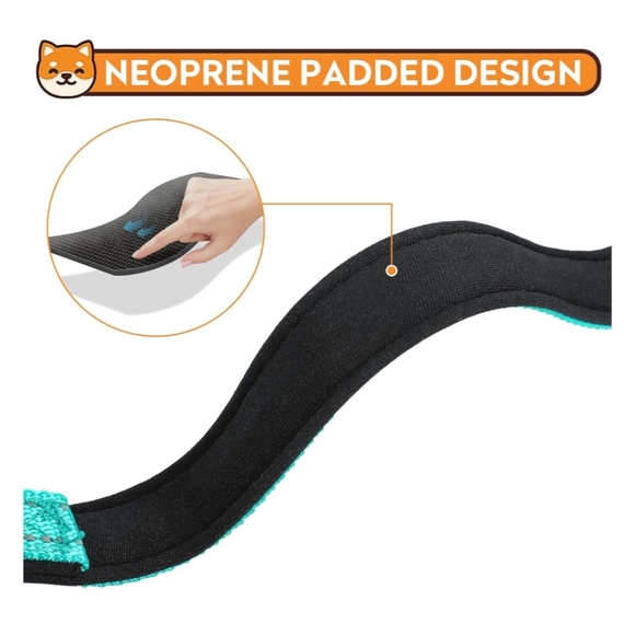 Aqua Dog Collar - Picture 2 of 4